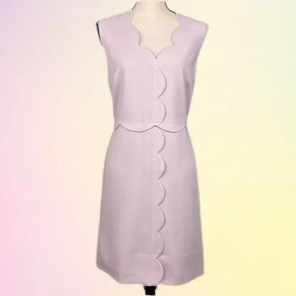 Ted Baker London | Dresses | Nwt Ted Baker Rubeyed Scallop Edge Shift Dress  Dusty Pink | Poshmark